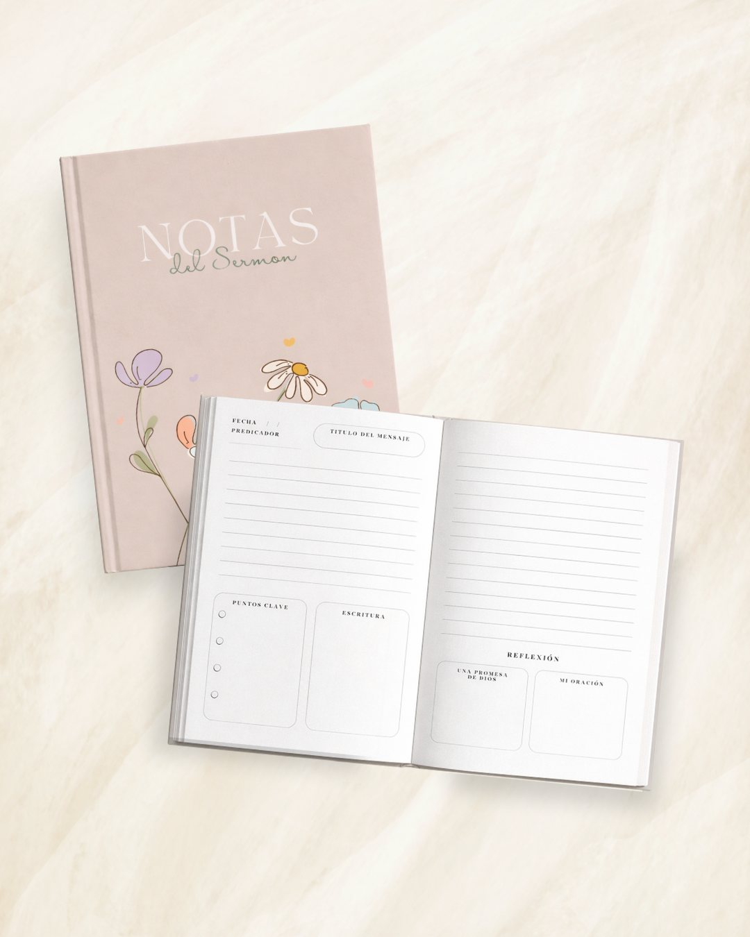 Notas del Sermón — Floral Moderno