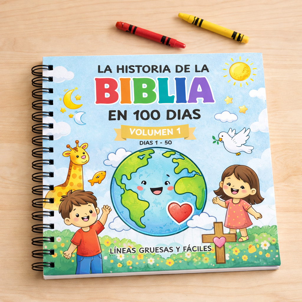 La Historia de la Biblia en 100 Días Volumen 1: Días 1–50