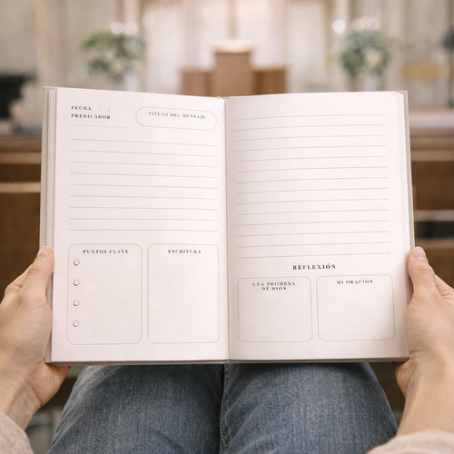 Notas del Sermón — Floral Moderno