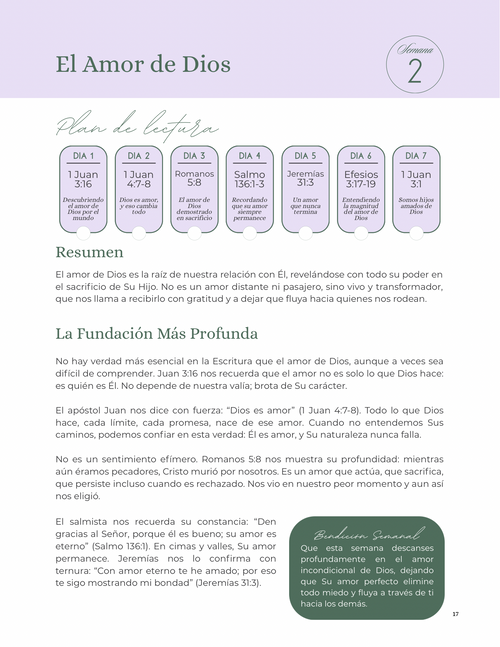 La Biblia En Un Año - Edición Floral